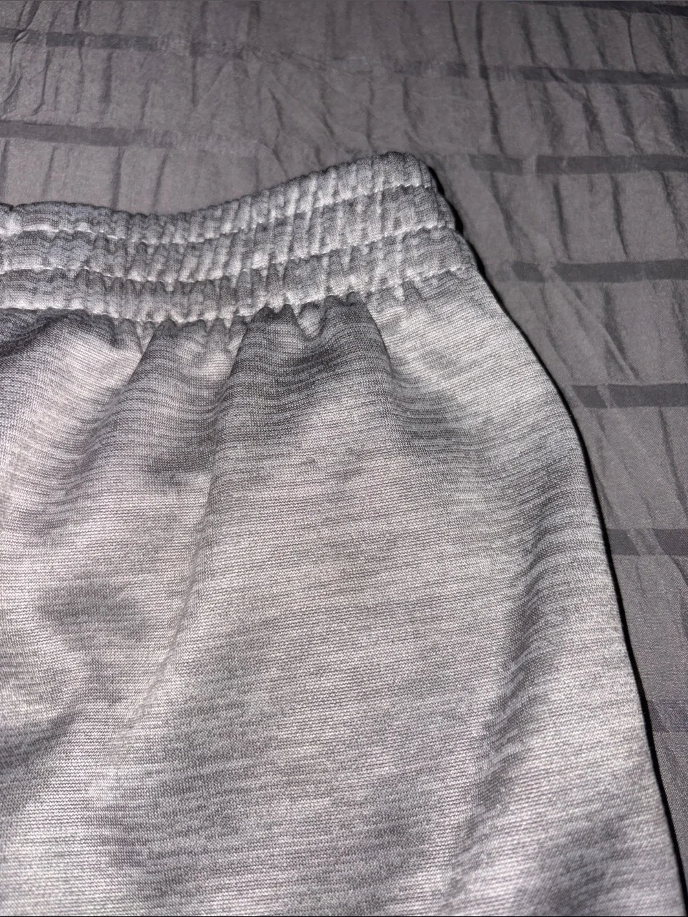 Champion Kids Gray Heather Jogger Sweatpants with Logo